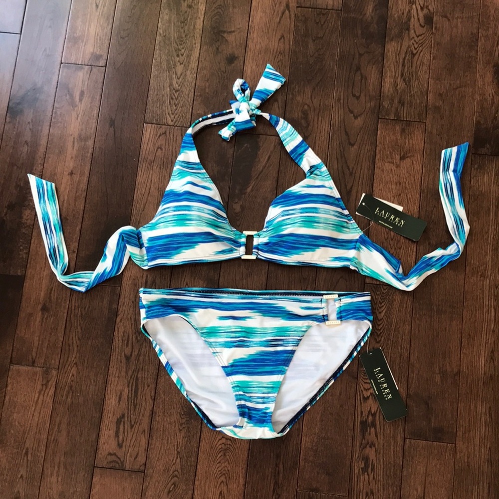 NWT Ralph Lauren Bikini Size 8 Size 12